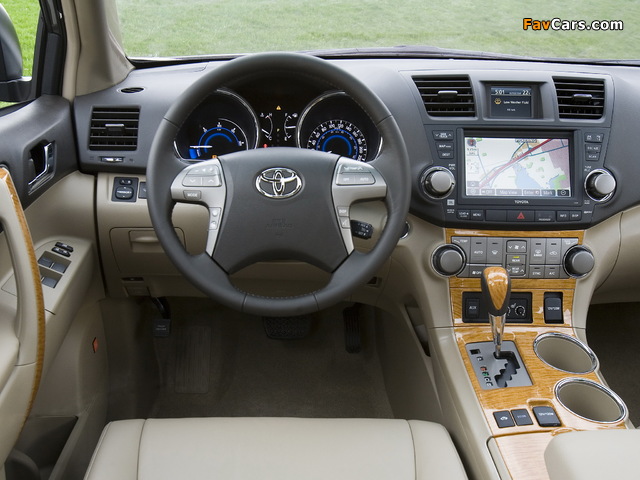 Toyota Highlander Hybrid 2007–10 photos (640 x 480)