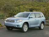 Toyota Highlander Hybrid 2007–10 pictures