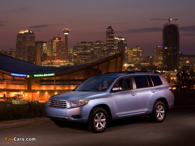 Toyota Highlander 2007–10 wallpapers (640 x 480)