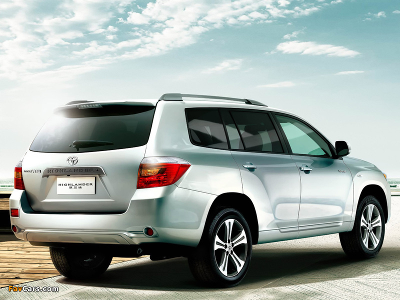 Toyota Highlander CN-spec 2009 images (800 x 600)