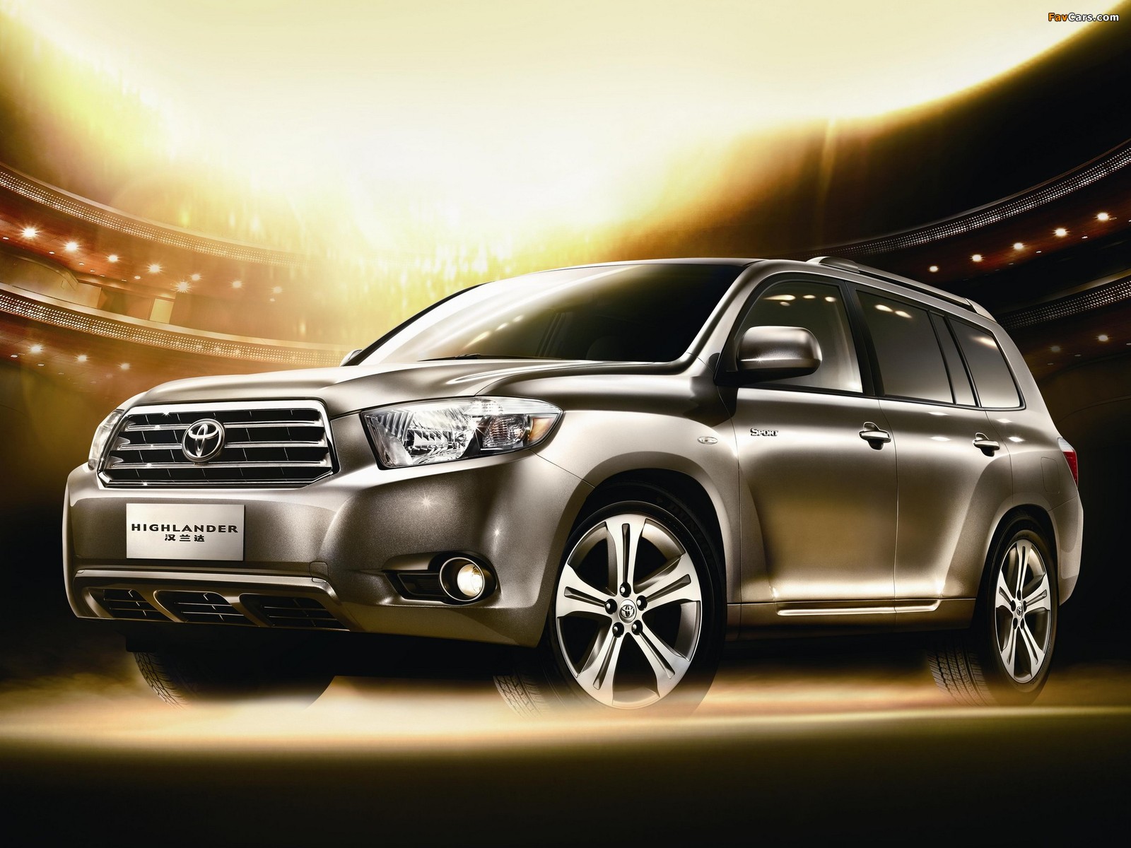 Toyota Highlander CN-spec 2009 photos (1600 x 1200)