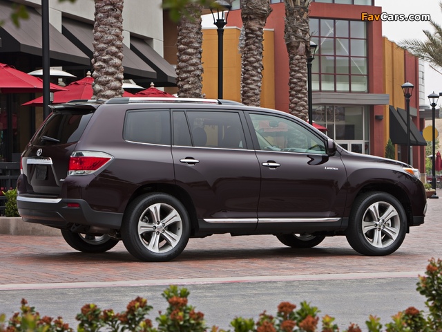 Toyota Highlander 2010 photos (640 x 480)