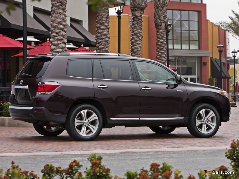 Toyota Highlander 2010 photos (800 x 600)