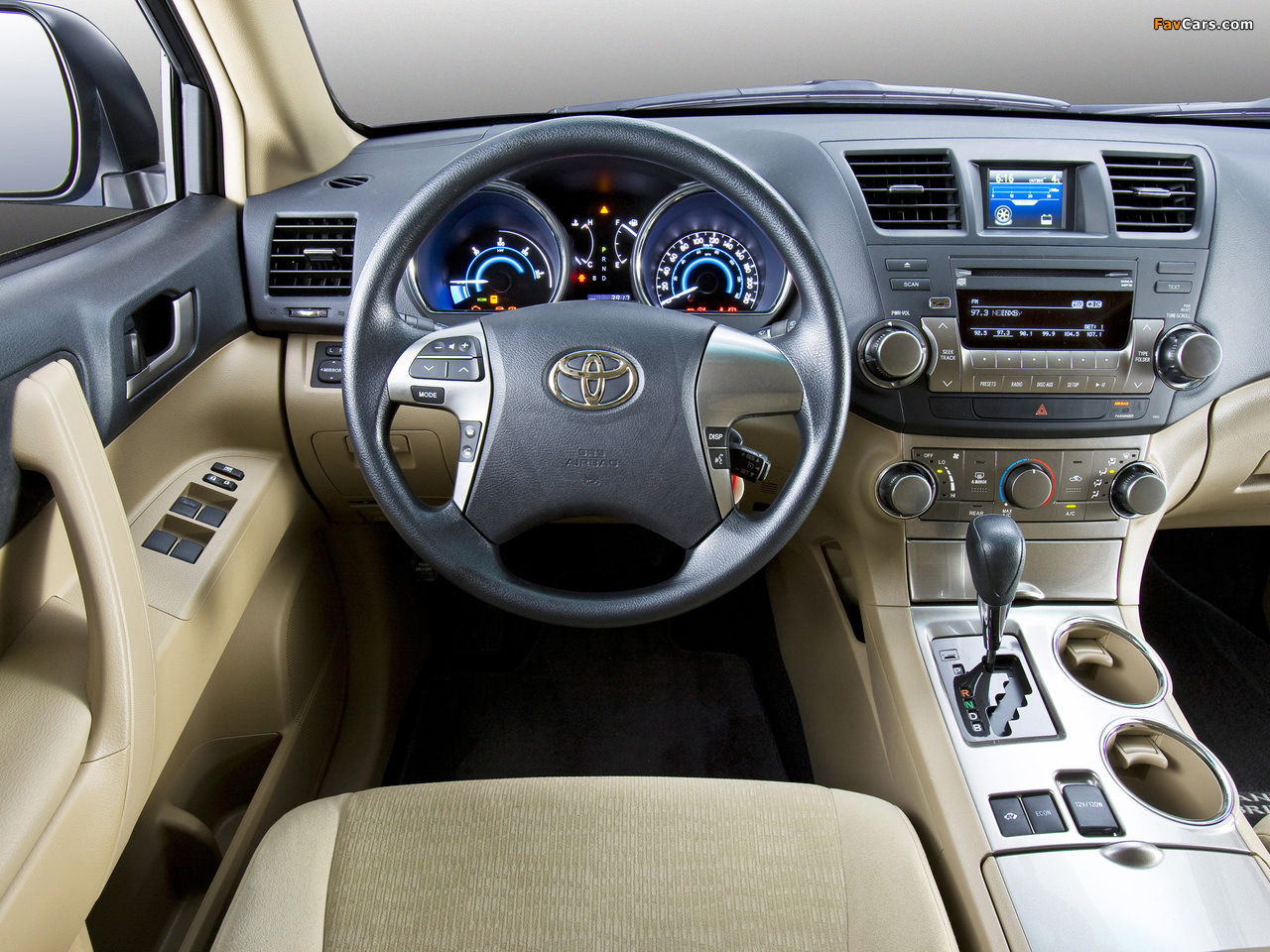 Toyota Highlander Hybrid (MHU48) 2010 pictures (1280 x 960)