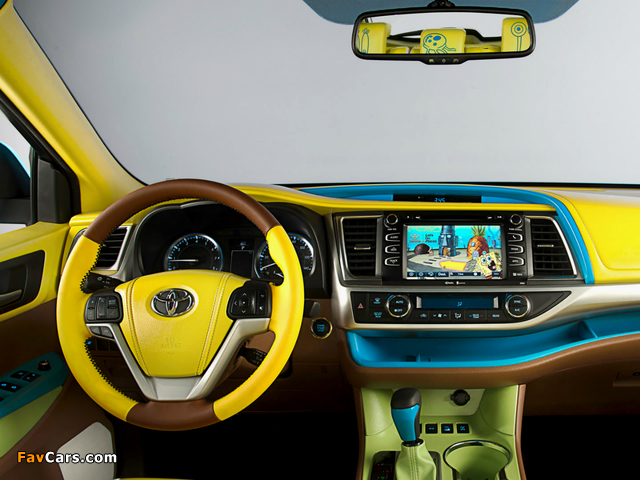 Toyota Highlander SpongeBob SquarePants Concept 2013 images (640 x 480)