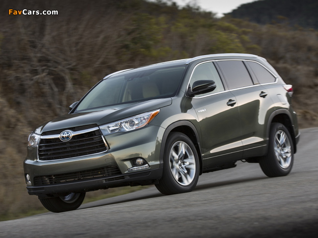 Toyota Highlander Hybrid 2013 images (640 x 480)