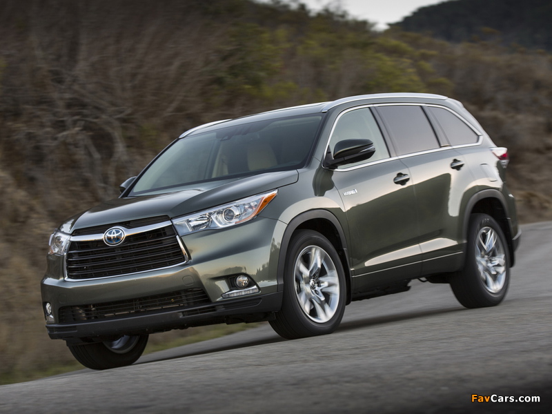 Toyota Highlander Hybrid 2013 images (800 x 600)