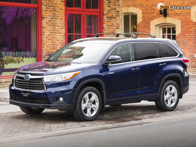 Toyota Highlander Hybrid 2013 images (640 x 480)