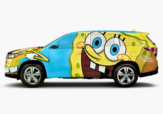Toyota Highlander SpongeBob SquarePants Concept 2013 photos
