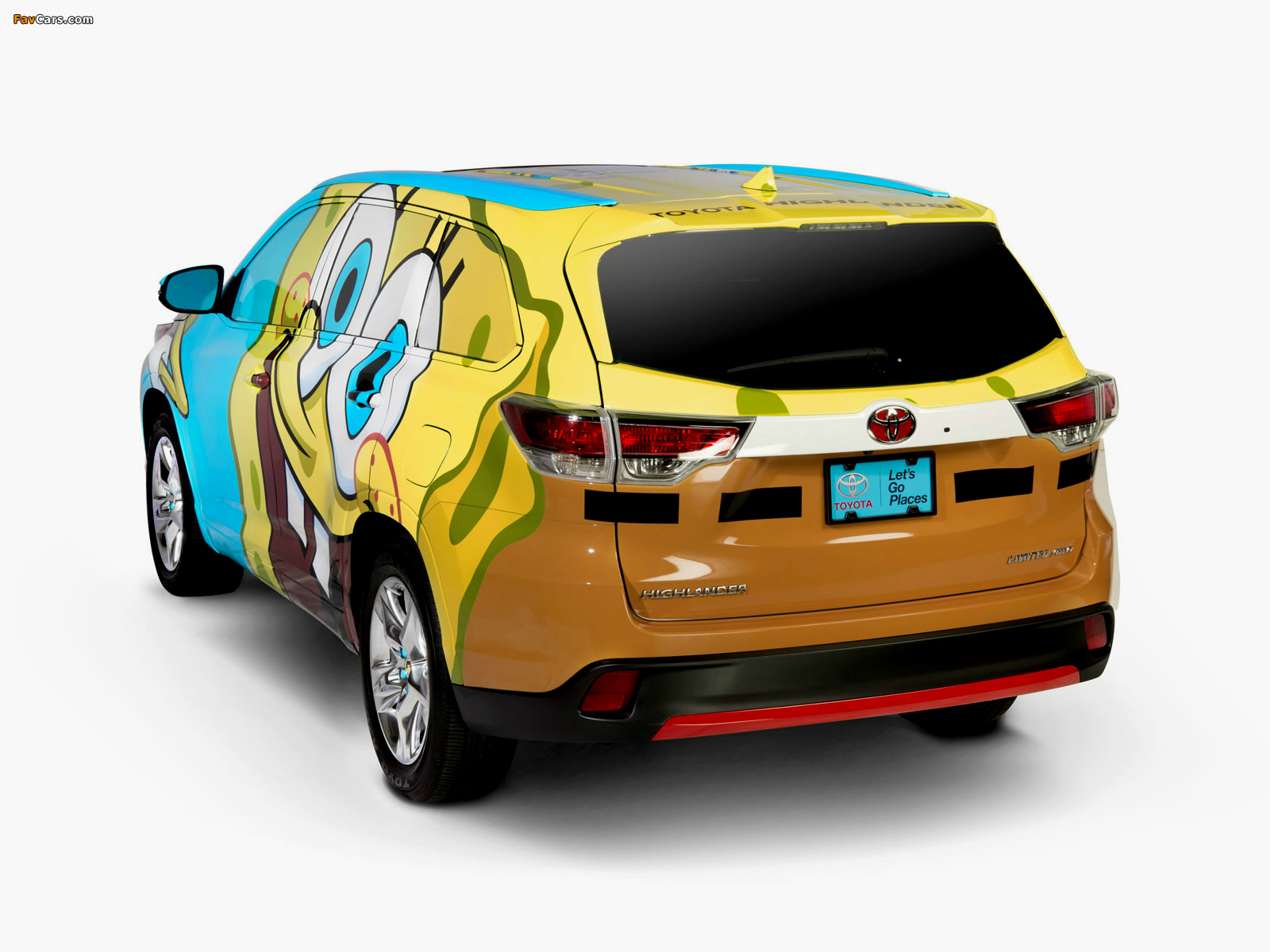 Toyota Highlander SpongeBob SquarePants Concept 2013 photos (1600 x 1200)