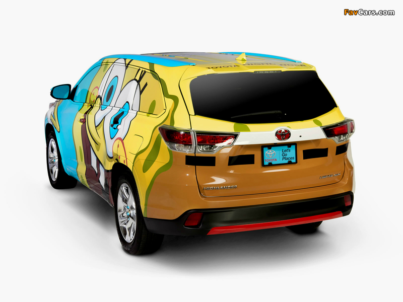 Toyota Highlander SpongeBob SquarePants Concept 2013 photos (800 x 600)