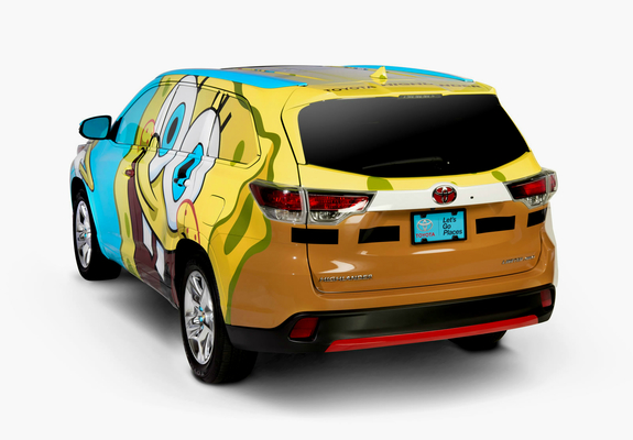 Toyota Highlander SpongeBob SquarePants Concept 2013 photos