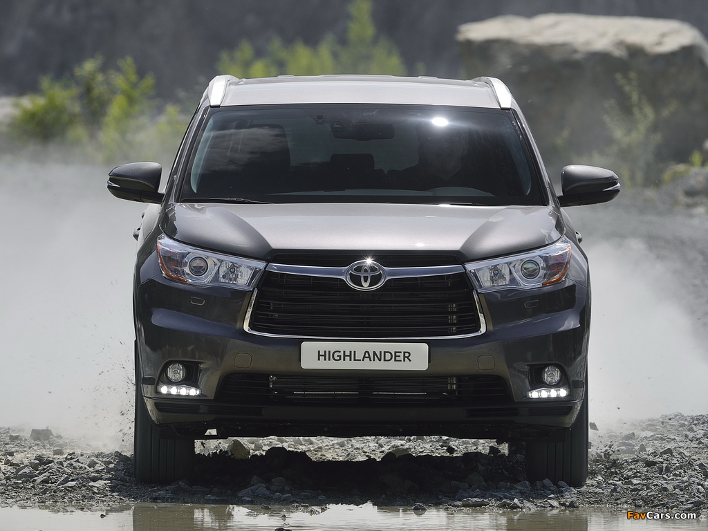 Toyota Highlander CIS-spec 2014 images (1024 x 768)