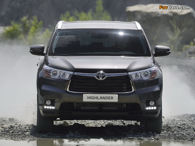 Toyota Highlander CIS-spec 2014 images (640 x 480)