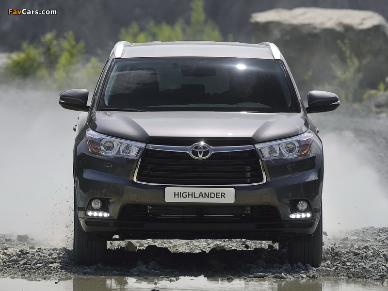 Toyota Highlander CIS-spec 2014 images (800 x 600)