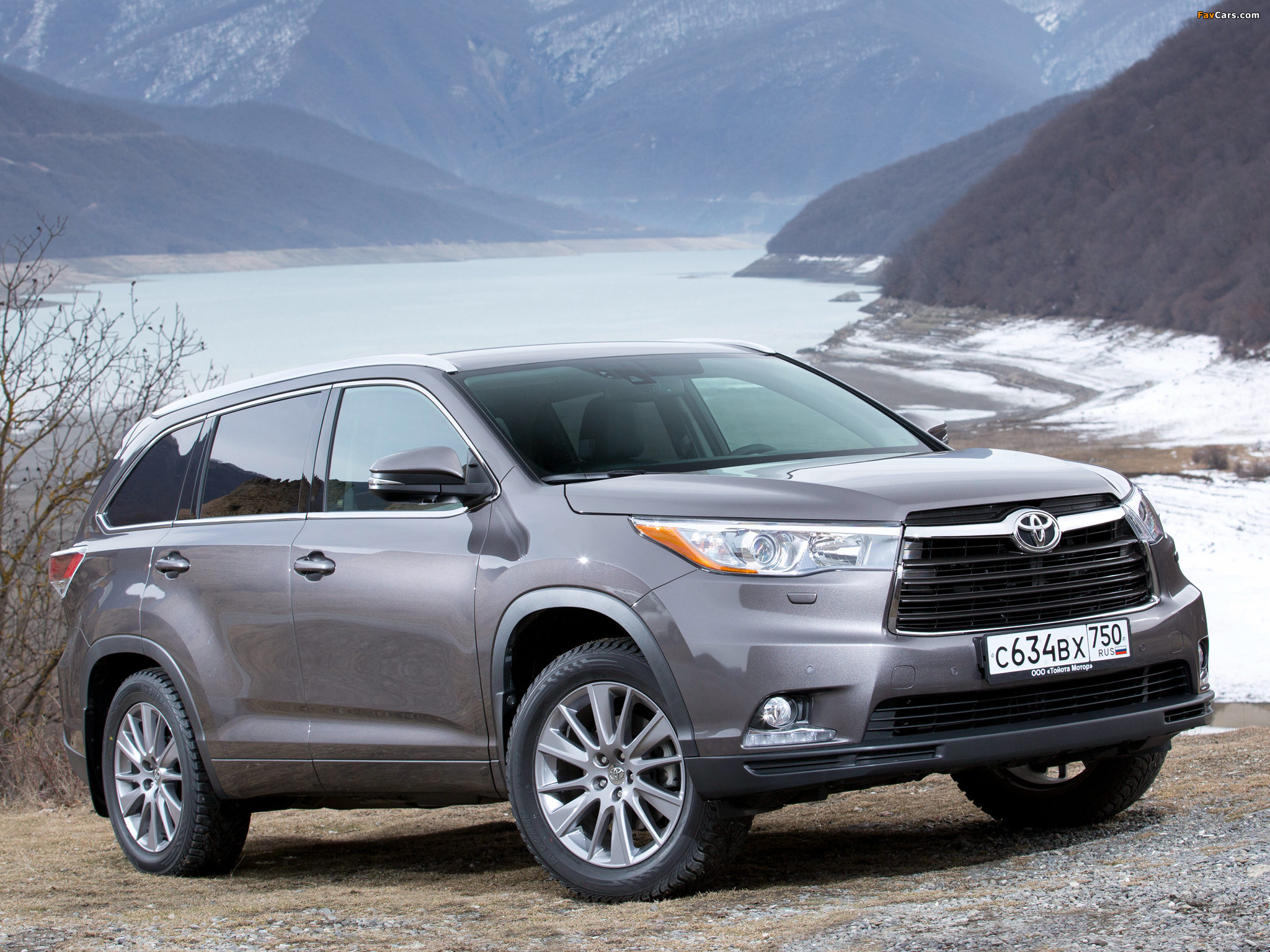 Toyota Highlander CIS-spec 2014 pictures (2048 x 1536)