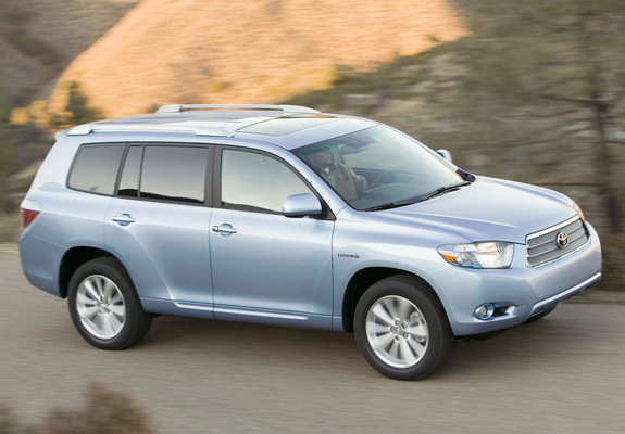 Toyota Highlander Hybrid 2007–10 wallpapers