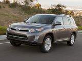 Toyota Highlander Hybrid (MHU48) 2010 wallpapers