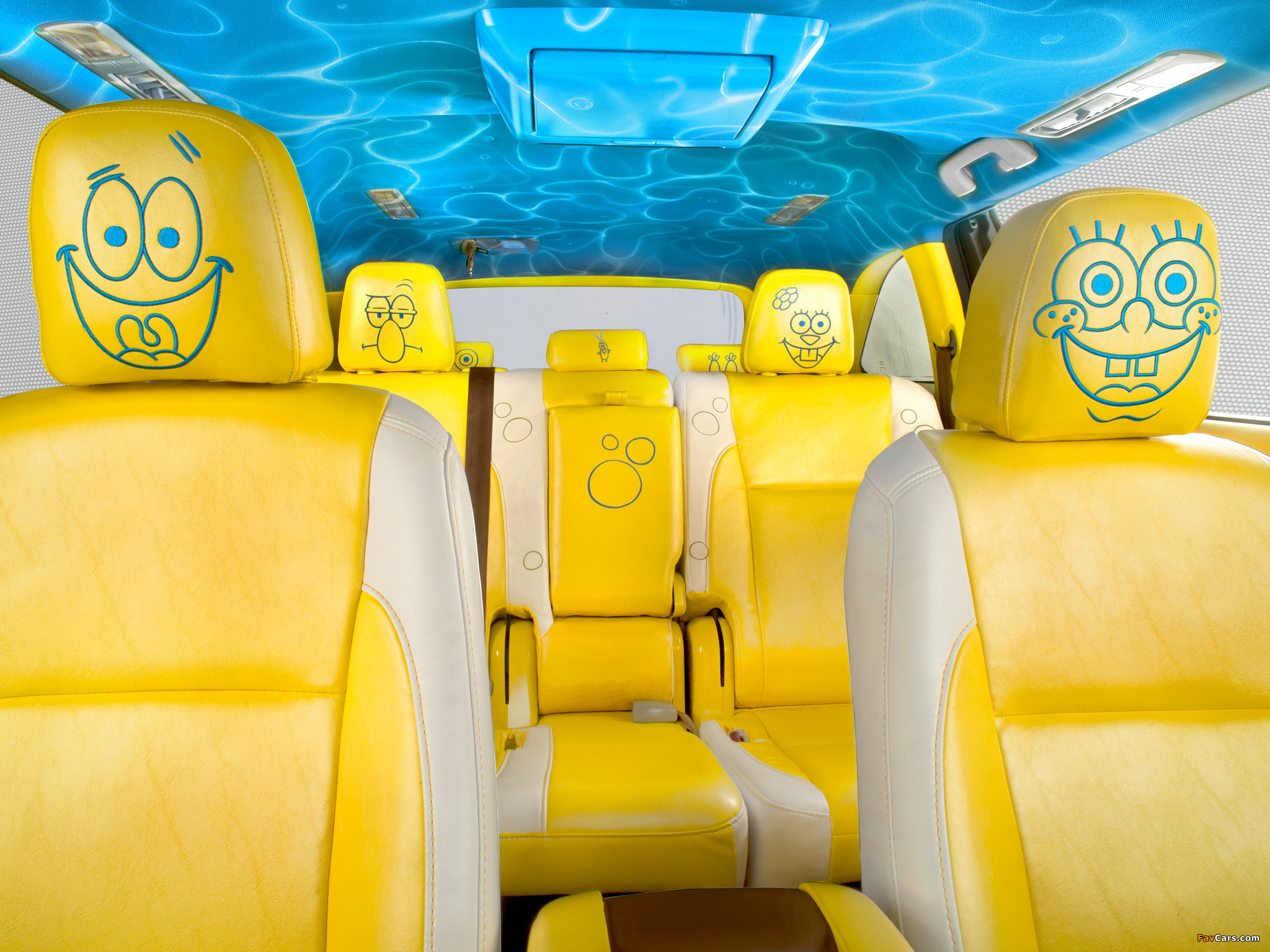 Toyota Highlander SpongeBob SquarePants Concept 2013 wallpapers (2048 x 1536)