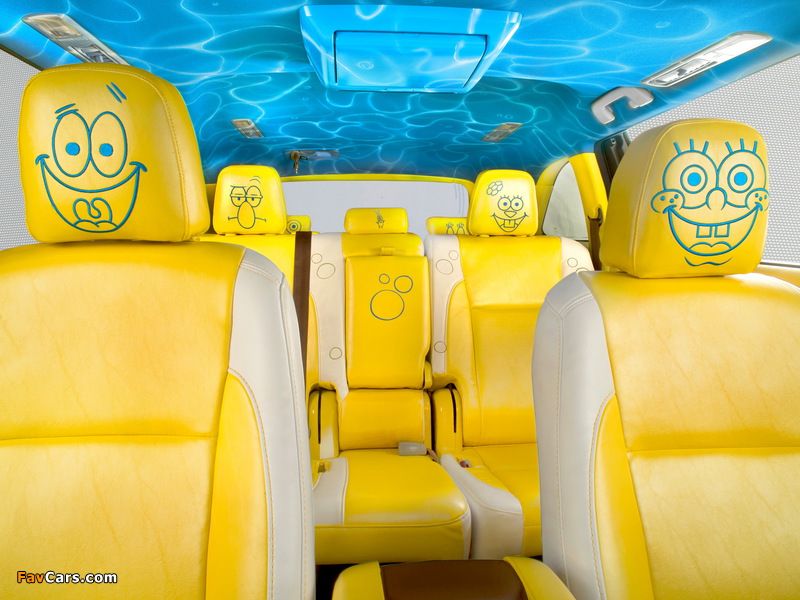 Toyota Highlander SpongeBob SquarePants Concept 2013 wallpapers (800 x 600)