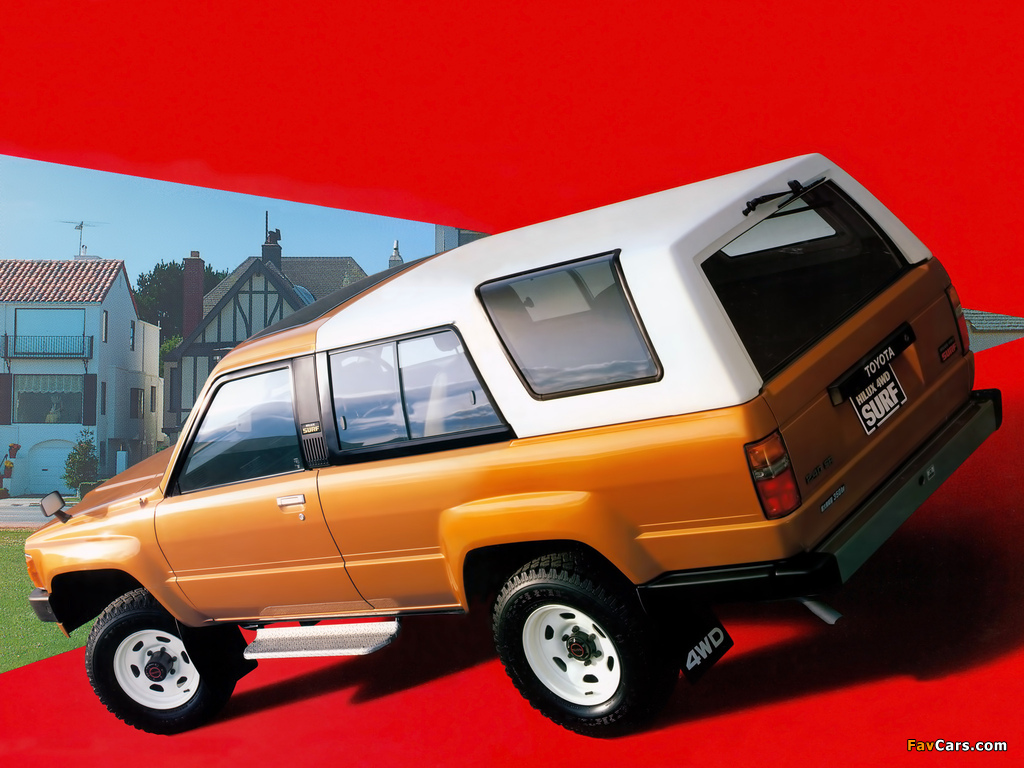 Images of Toyota Hilux Surf 1984–86 (1024 x 768)