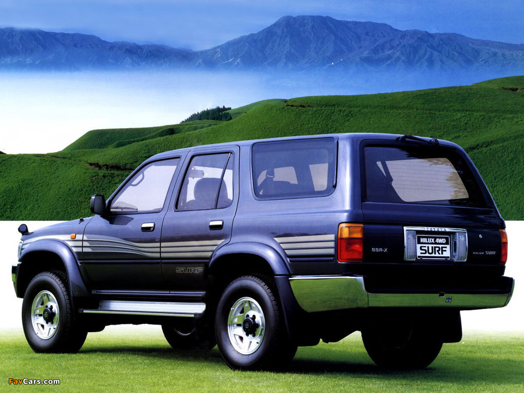 Images of Toyota Hilux Surf 5-door 1992–95 (1024 x 768)