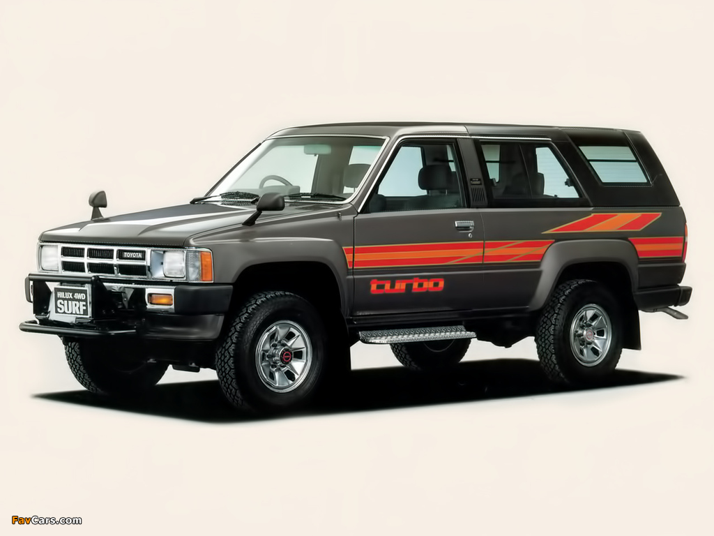 Photos of Toyota Hilux Surf 1984–86 (1024 x 768)