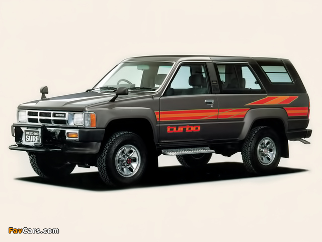 Photos of Toyota Hilux Surf 1984–86 (640 x 480)