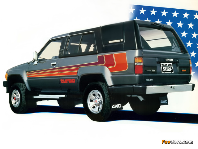 Photos of Toyota Hilux Surf 1984–86 (640 x 480)
