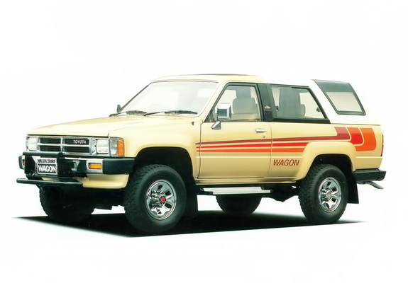 Pictures of Toyota Hilux Surf SSR Limited 1987–89