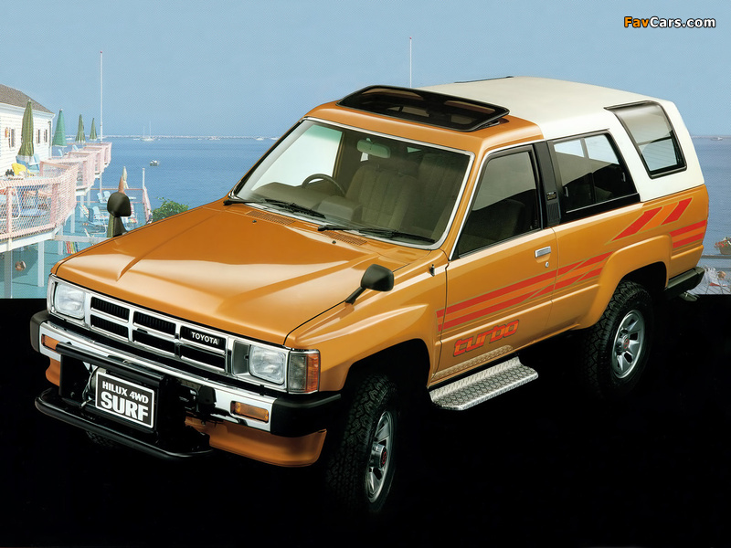 Toyota Hilux Surf 1984–86 images (800 x 600)