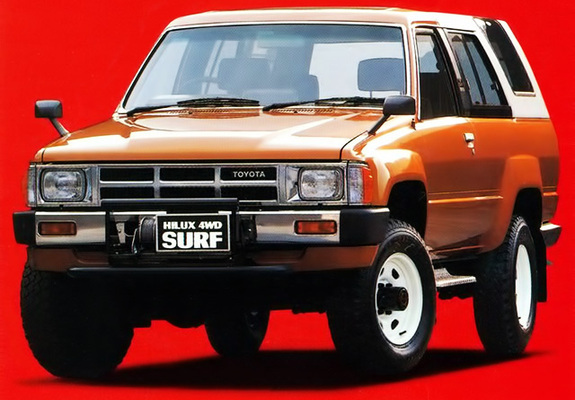 Toyota Hilux Surf 1984–86 photos