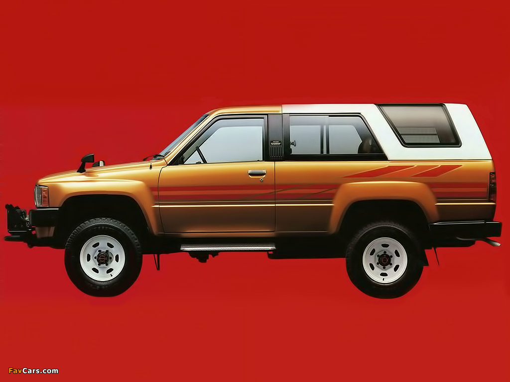 Toyota Hilux Surf 1984–86 photos (1024 x 768)