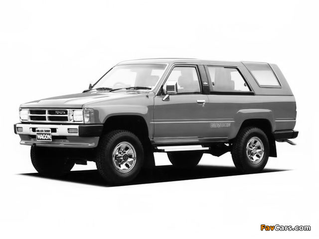 Toyota Hilux Surf SSR 1987–89 images (640 x 480)