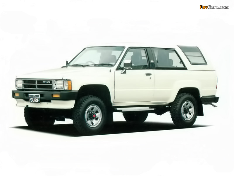 Toyota Hilux Surf SR 1987–89 photos (800 x 600)