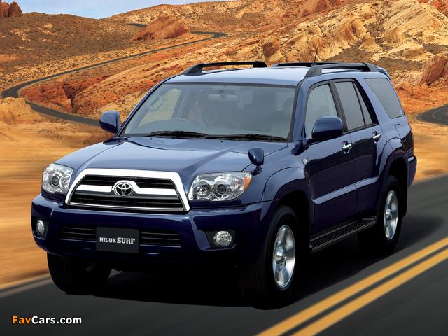Toyota Hilux Surf 2005–09 wallpapers (640 x 480)