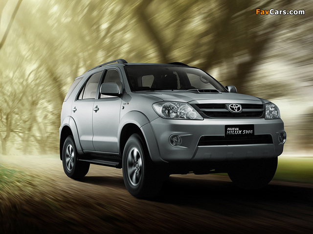 Toyota Hilux SW4 2006–09 wallpapers (640 x 480)