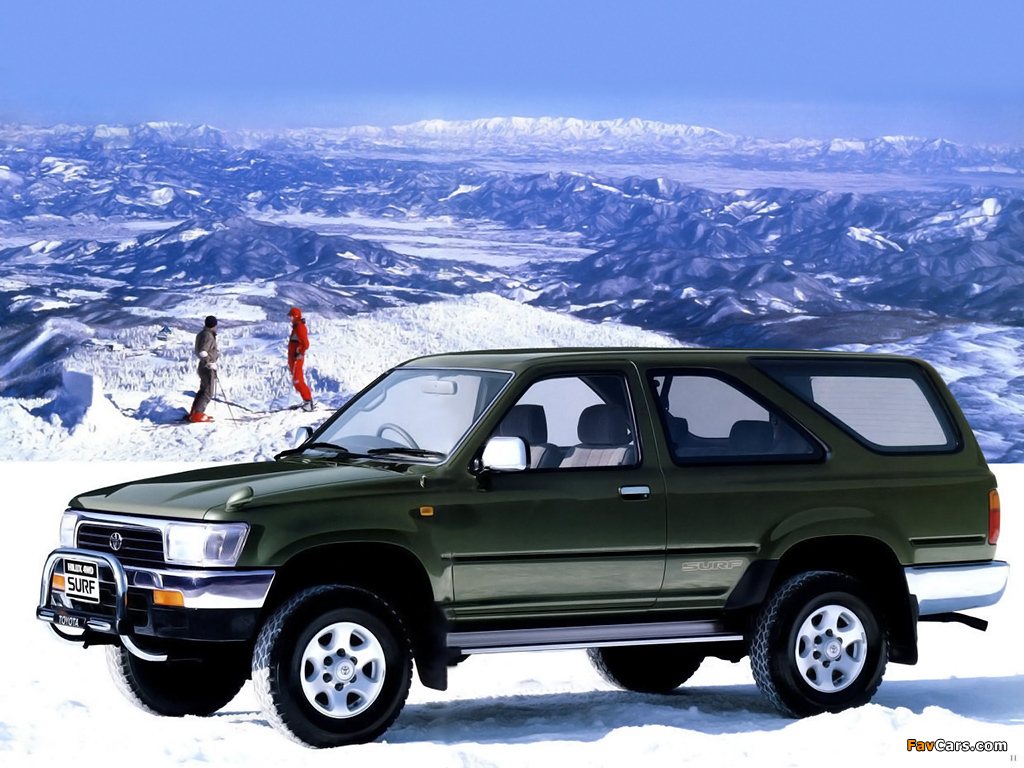 Toyota Hilux Surf 3-door 1992–95 images (1024 x 768)