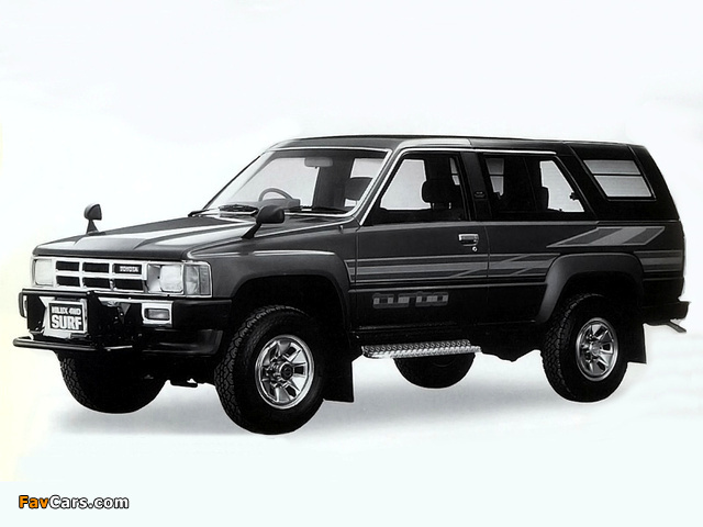 Toyota Hilux Surf 1984–86 wallpapers (640 x 480)