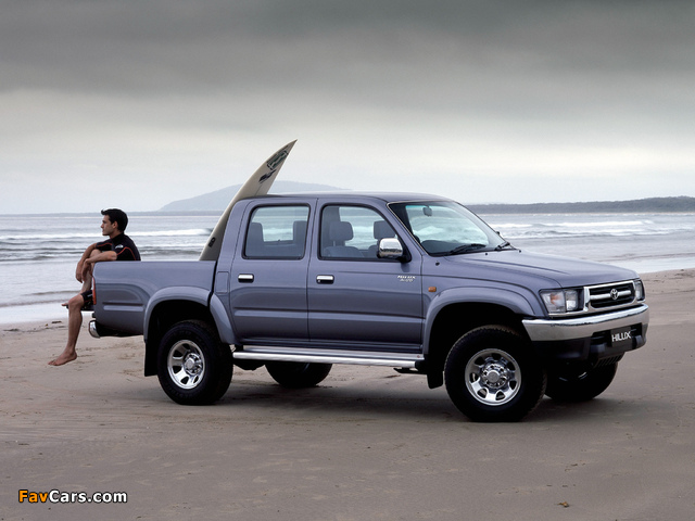 Images of Toyota Hilux Double Cab AU-spec 1997–2001 (640 x 480)