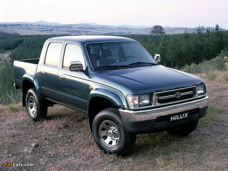 Images of Toyota Hilux Double Cab 1997–2001 (800 x 600)