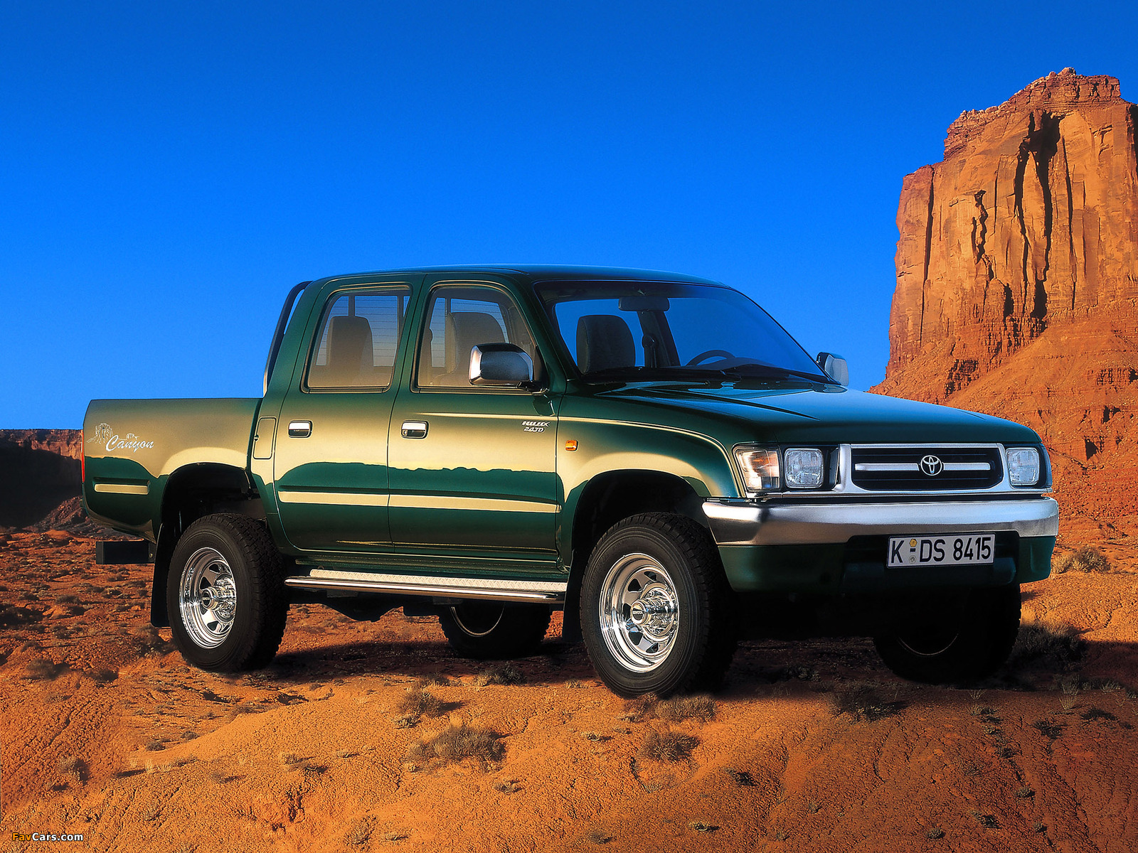 Images of Toyota Hilux Double Cab 1997–2001 (1600 x 1200)