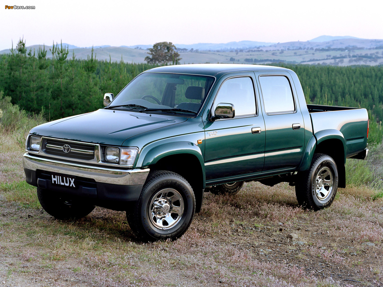 Images of Toyota Hilux Double Cab AU-spec 1997–2001 (1280 x 960)