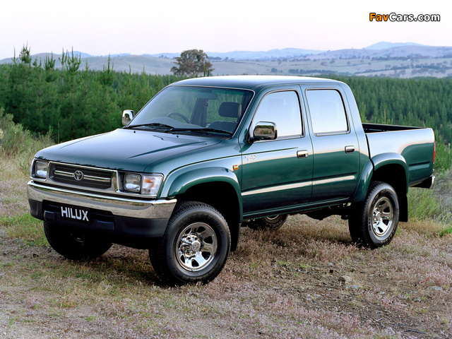 Images of Toyota Hilux Double Cab AU-spec 1997–2001 (640 x 480)