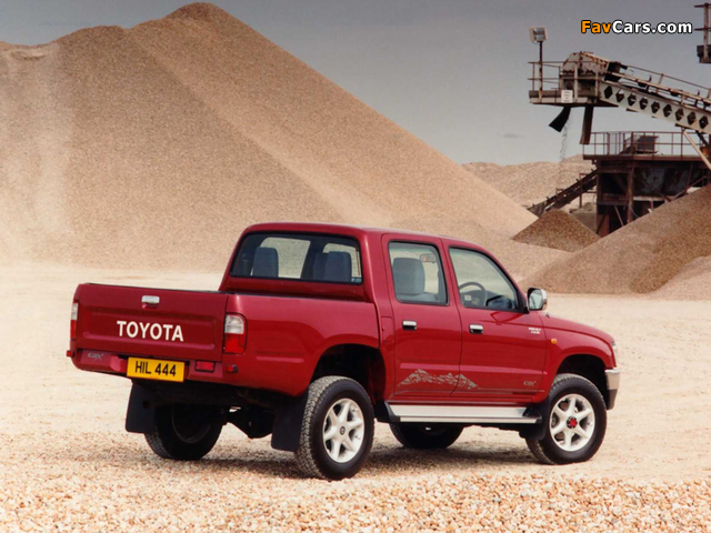 Images of Toyota Hilux Double Cab UK-spec 1997–2001 (640 x 480)