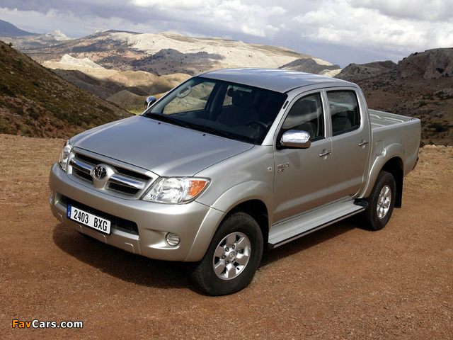 Images of Toyota Hilux Double Cab 2005–08 (640 x 480)