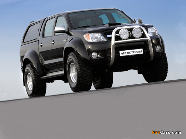 Images of Arctic Trucks Toyota Hilux Double Cab AT35 2007 (640 x 480)