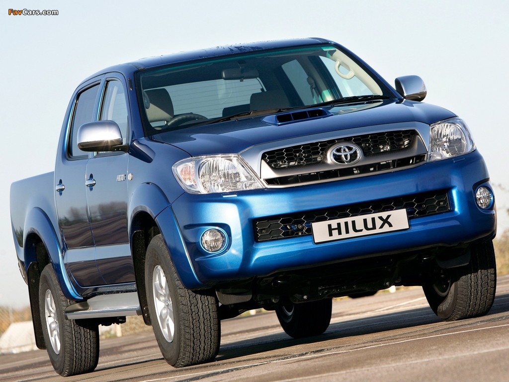 Images of Toyota Hilux Double Cab UK-spec 2008–11 (1024 x 768)