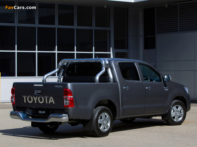 Images of Toyota Hilux SR5 Double Cab 4x2 AU-spec 2011 (640 x 480)