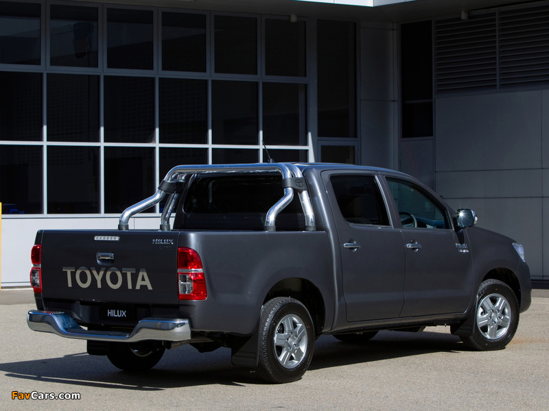 Images of Toyota Hilux SR5 Double Cab 4x2 AU-spec 2011 (800 x 600)